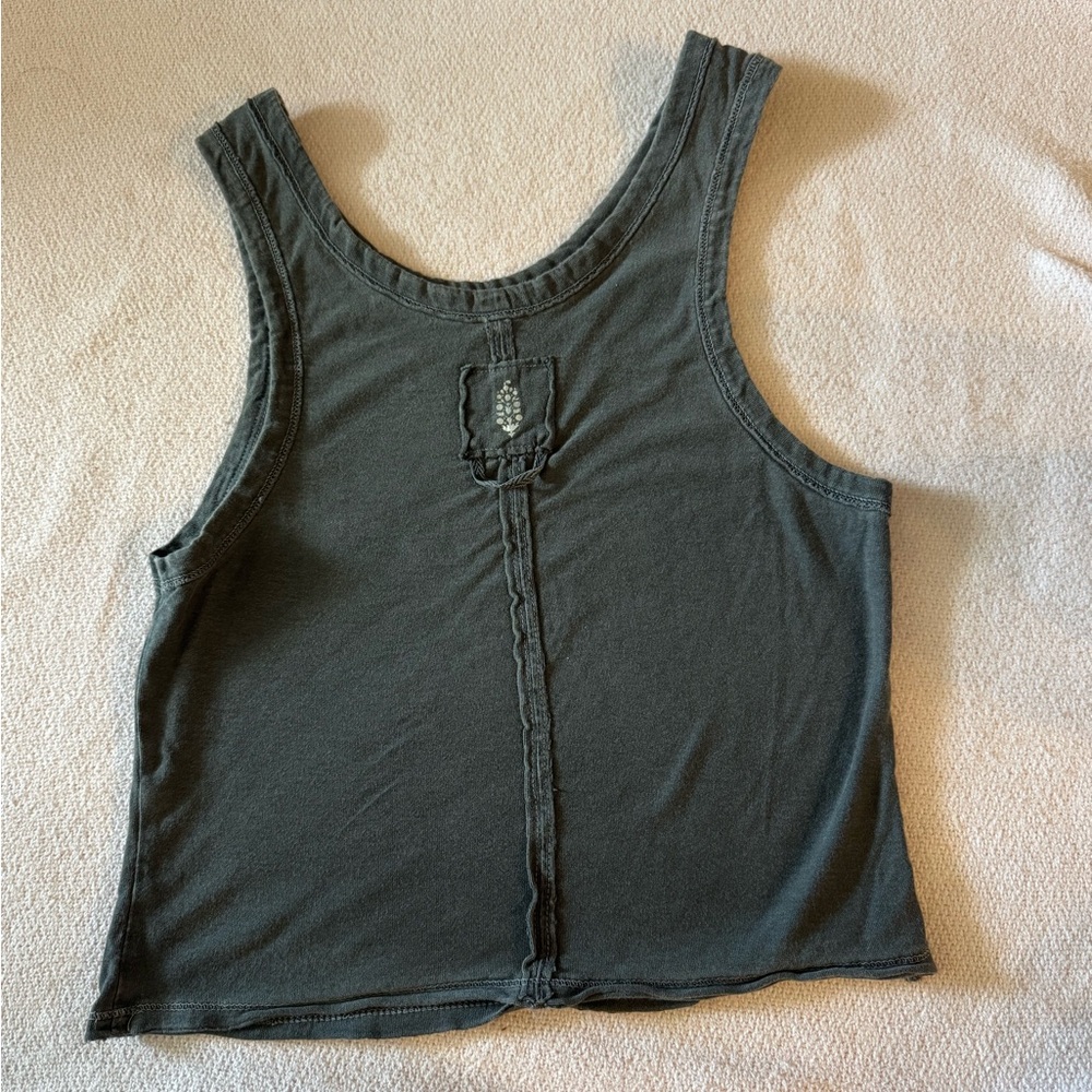 FP movement gray “back to basics” tank